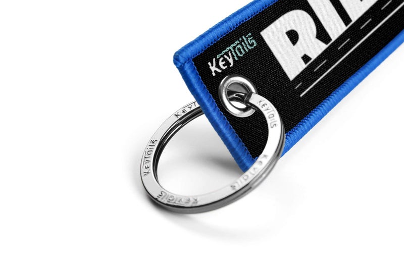 KEYTAILS Keychains, Premium Quality Key Tag for Motorcycle, Scooter, ATV, UTV [Turn Me On, Ride Me] - Image 3
